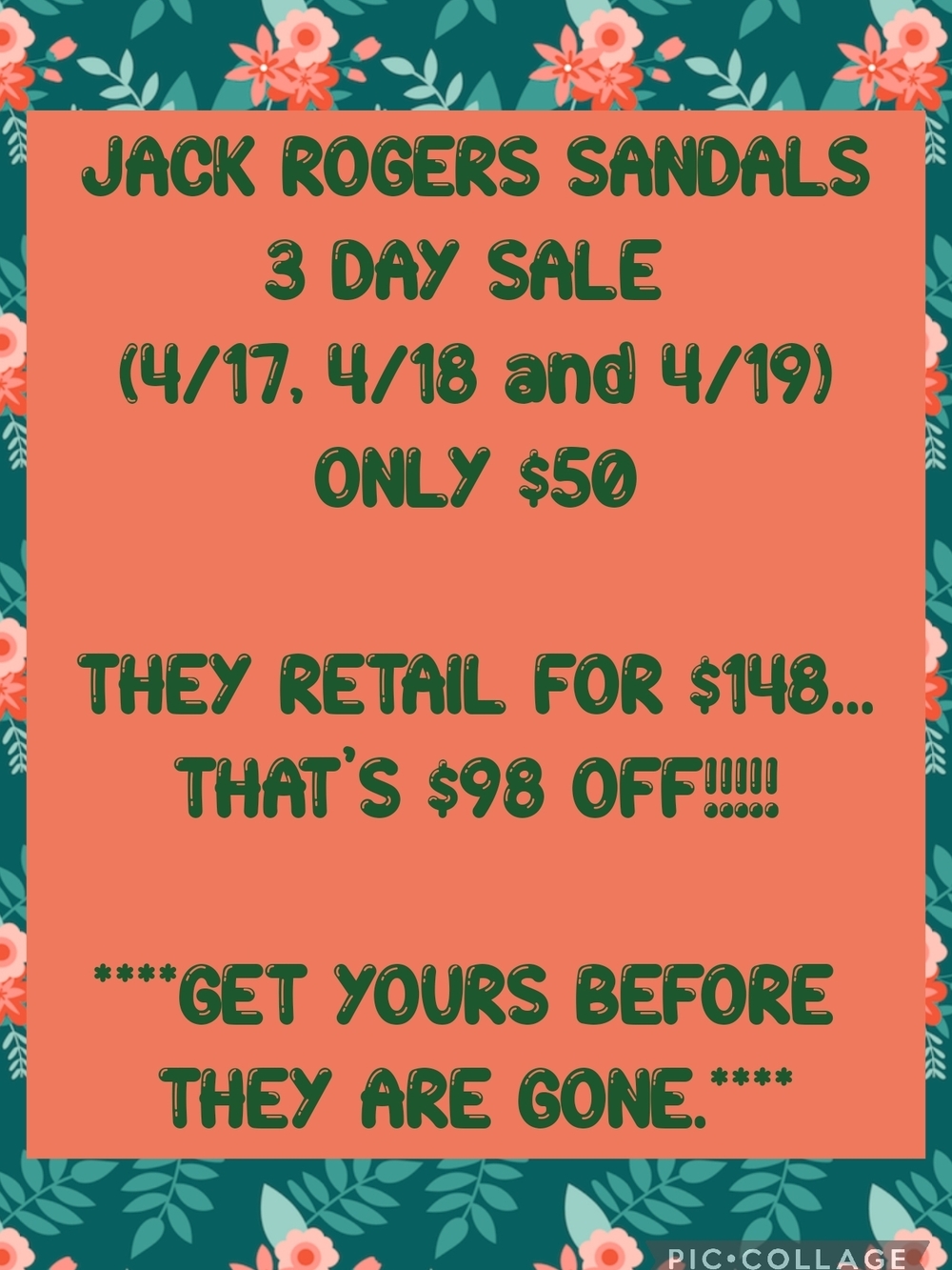Jack Rogers Sandals Sale!!!!!!